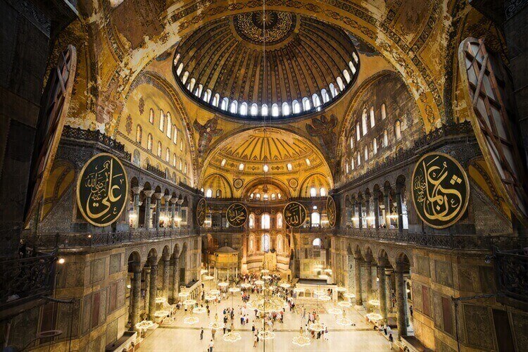 aya sofia istanbul turkije 
