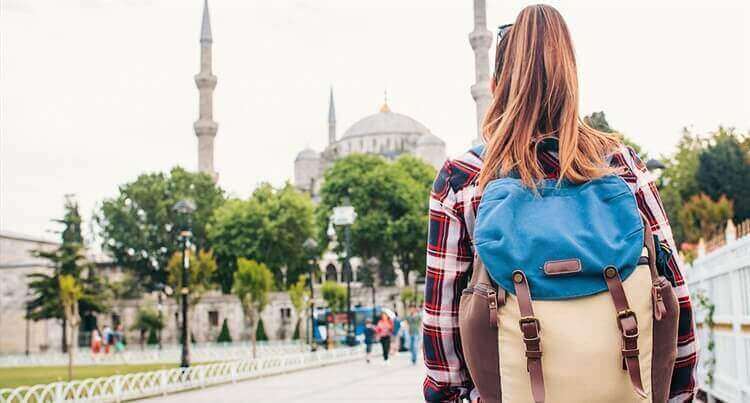 blauwe moskee istanbul turkije 
