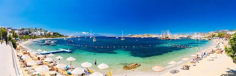 zandstranden badplaatsen turkije 