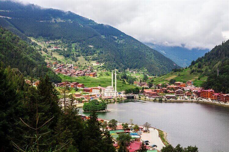 bergen natuur gebied trabzon turkije 