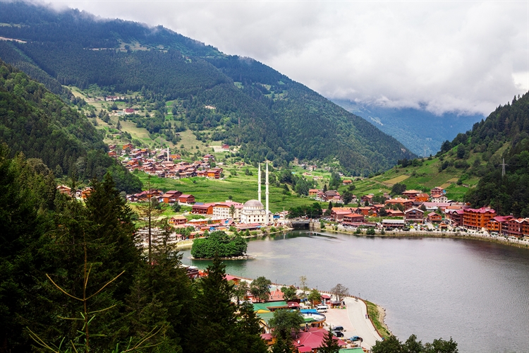 bergen natuur gebied trabzon turkije 