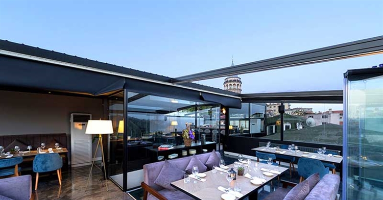 luxe restaurant hotel istanbul turkije 