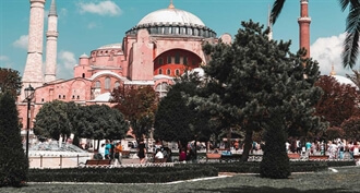 toeristische trekplijster istanbul turkije