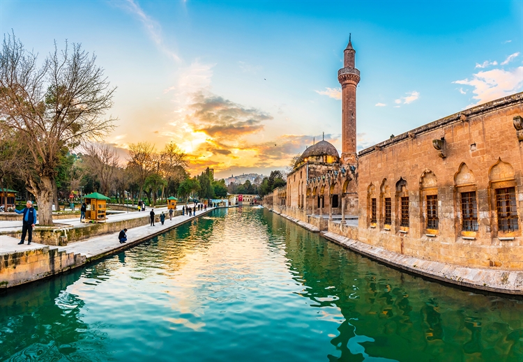 bekende moskee sanliurfa turkije 